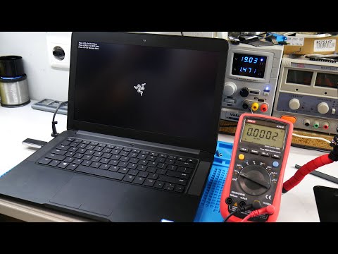 Видео: Razer Blade 14 2017 black screen. Устраняем потенциальную типовую неисправность.