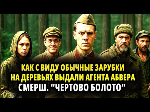 Видео: КАК С ВИДУ ОБЫЧНЫЕ ЗАРУБКИ НА ДЕРЕВЬЯХ ВЫДАЛИ АГЕНТА АБВЕРА.  СМЕРШ. “ЧЕРТОВО БОЛОТО”
