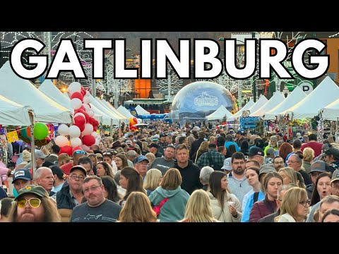 Видео: Начало зимнего волшебства в Гатлинбурге и кулинарный конкурс чили | Рождественские огни, колядки ...