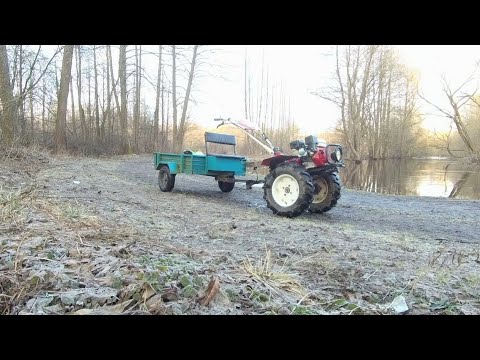 Видео: Еду на шайтан тракторе на металлокоп. Поиск металла на торфяниках.