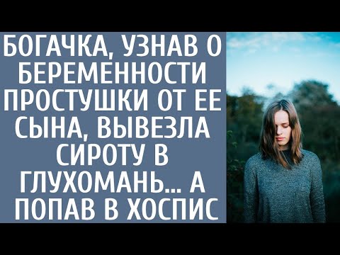 Видео: Богачка, узнав о беременности простушки от ее сына, вывезла сироту в глухомань… А попав в хоспис…