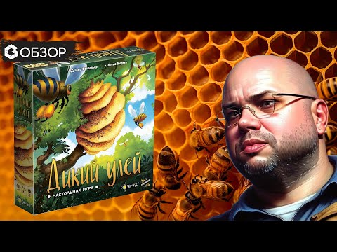 Видео: Пчелы против шершней! - Обзор настольной игры Дикий Улей | Geek Media