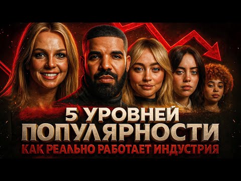 Видео: Alex СМОТРИТ: 5 УРОВНЕЙ ПОПУЛЯРНОСТИ - КАК РЕАЛЬНО РАБОТАЕТ ИНДУСТРИЯ