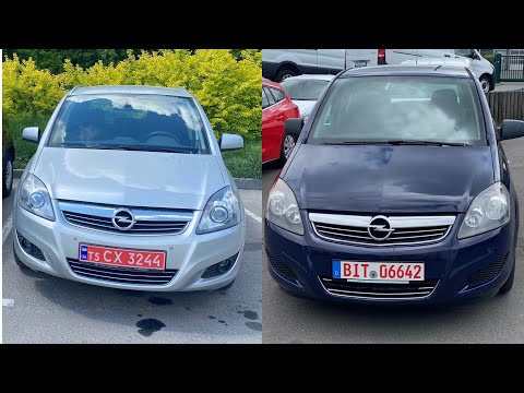 Видео: Opel Zafira 2011 и 2013 с двигателем 1,6 турбо или 1,8 🤔. Мы купили оба . Какой лучше ?