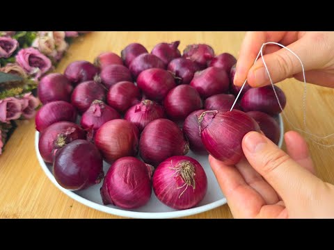 Видео: Есть иголка и лук? Мало кто знает этот секрет! Он невероятно простой и вкусный.