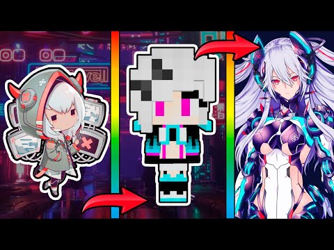 Видео: КАК МЕНЯЛАСЬ ДЕВУШКА КИБЕРПАНК И ЕЁ ЖИЗНЕННЫЙ ЦИКЛ В МАЙНКРАФТ ЭВОЛЮЦИЯ КИБЕРПАНКА МУЛЬТИК