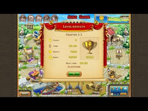 Видео: Farm Frenzy Ancient Rome Chapter 2-2 only GOLD Веселая ферма Древний Рим Глава 2-2 Золото