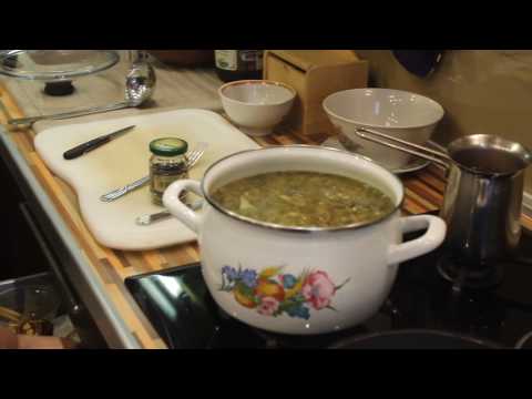 Видео: Серые щи с грибами.  Рецепт Нины Борисовны. Часть 2