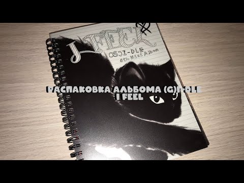 Видео: Распаковка альбома (G)I-DLE I Feel, ver. Cat🐈‍⬛🖤