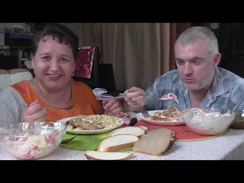 Видео: MUKBANG RUSSIA|МАКАРОНЫ с СОЧНОЙ ГОРБУШЕЙ и САЛАТ|ДОМАШНЯЯ ЕДА|ПРОСТО и ВКУСНО|PASTA and FISH
