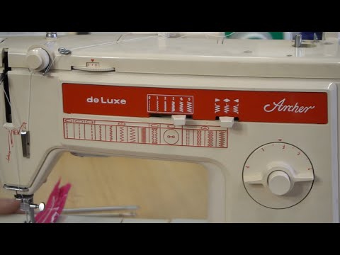 Видео: Archer de Luxe 827 - Обзор Швейной Машины