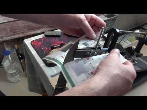 Видео: Точилка Вектор,как точить в "линзу".