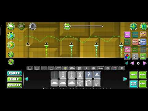 Видео: Строю левел в geometry dash 1 серия