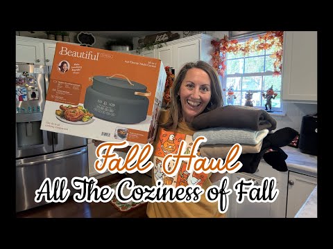 Видео: Walmart, Ross & HomeGoods Haul | Весь осенний уют и примерка 🍂🕯️🍁🧥🧡