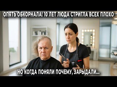 Видео: 10 лет парикмахер Люда стригла всех плохо. Все ругались с ней. Но когда поняли почему зарыдали