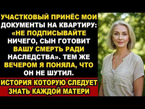 Видео: Участковый принёс мои же документы: «Ваш сын готовит вашу смерть». Но мы за ним следим... История
