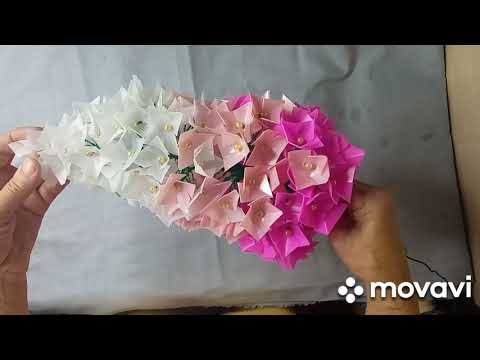 Видео: Как сделать гортензию метельчатую из бутылок !!!