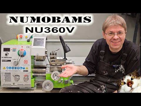 Видео: Токарный станок NUMOBAMS NU360V. Распаковка. Часть 1.