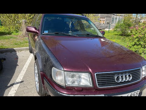 Видео: Установка полноразмерного правого зеркала заднего вида audi 100 ,a6,s4,s6 c4(нюансы установки)