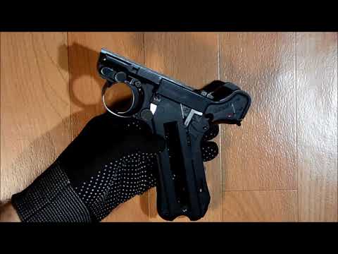 Видео: Парабеллум пневматический от Gletcher. Часть 3