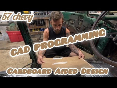 Видео: Изготовление кастомных напольных поддонов для Chevrolet Station Wagon 210 BEL-AIR Wannabee 1957 года