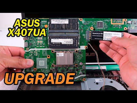 Видео: Апгрейд ноутбука💻Asus X407UA | Установите накопитель в M.2, ОЗУ и 2,5-дюймовый жесткий диск