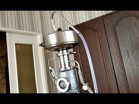 Видео: Колонна с дисковым дефлегматором (с миру по нитке - нищему колонна)