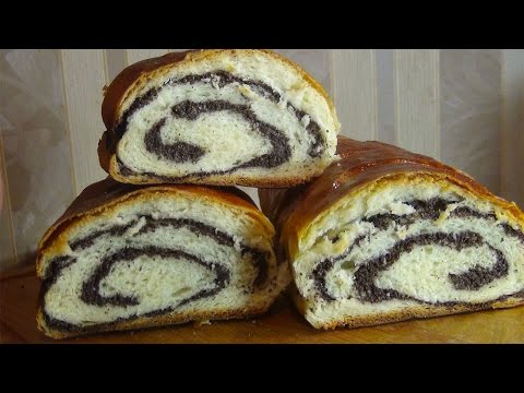 Видео: Король пирогов-рулет с маком  (Roll with poppy seeds)