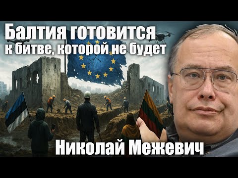 Видео: Балтия готовится к битве, которой не будет. Николай Межевич
