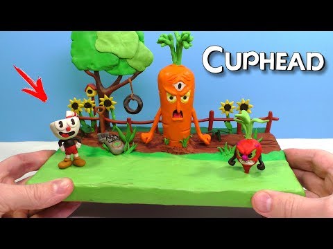 Видео: КАПХЕД ПРОТИВ БОССА МОРКОВКИ И РЕДИСА | Cuphead Видео Лепка