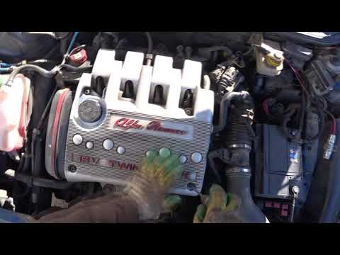 Видео: Замена свечей alfa romeo 156 2.0