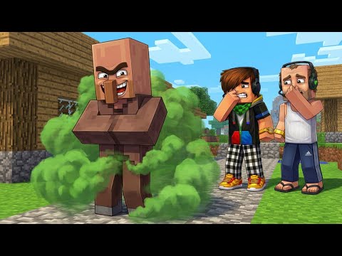 Видео: Зачем этот житель ПОРТИТ ВОЗДУХ в Майнкрафте!?