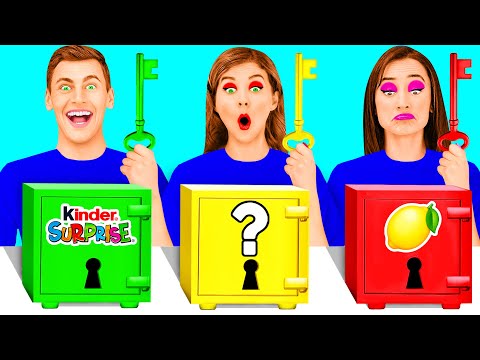 Видео: Выбери правильный ключ Челлендж | Смешные челленджи от PaRaRa Challenge