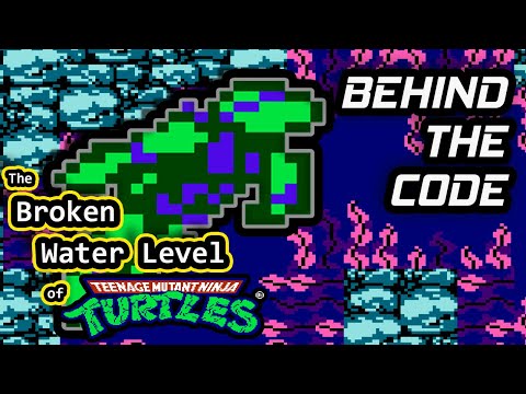 Видео: Сломанный уровень воды в Teenage Mutant Ninja Turtles (NES) — за кодом