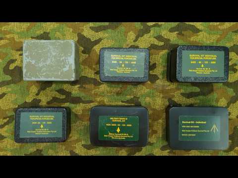 Видео: Эксклюзив! Наборы для выживания австралийского полка специальной воздушной службы S.A.S. X6 Plus ...