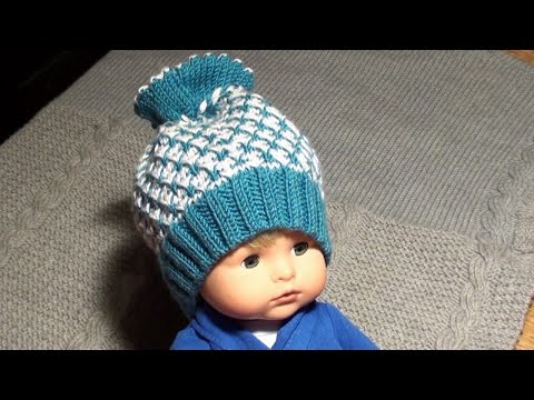 Видео: Детская шапочка. Окончание