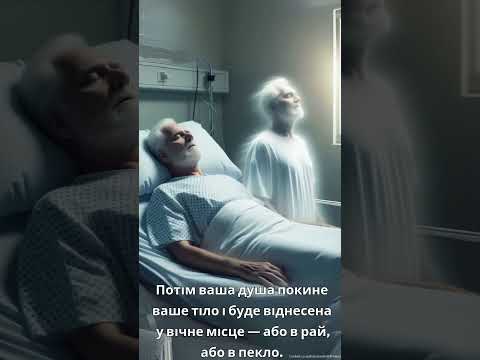 Видео: Ось що відбувається з вашим тілом, коли ви помираєте!#Бог #Боже #господь #благодать #Молитва