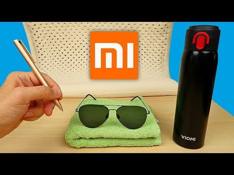 Видео: 5 НЕТИПИЧНЫХ товаров от Xiaomi: очки, ручка, термос, полотенце, подушка. Посылка из Китая, Обзор