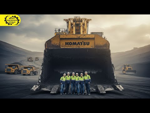 Видео: Экстремально тяжелая техника работает усердно — землеройные монстры за работой!