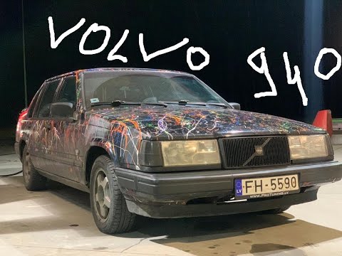 Видео: Купил зимний корч. Дрифт на Volvo 940.