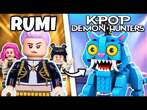 Видео: Я построил KPOP ОХОТНИКОВ НА ДЕМОНОВ из LEGO...