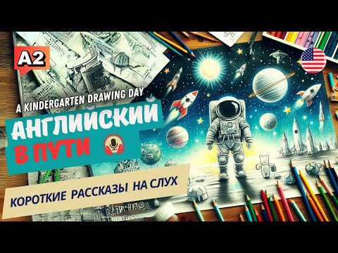 Видео: АНГЛИЙСКИЙ на слух НАЧНИ понимать и СЛЫШАТЬ /A Kindergarten Drawing Day