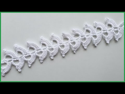 Видео: ЛЕНТОЧНОЕ КРУЖЕВО мастер-класс. КАЙМА для ирландского кружева. Вязание крючком / Crochet Lace Ribbon