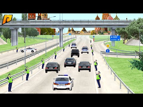 Видео: ТРАССА ДЛЯ ПРЕЗИДЕНТА! ДВЕ МИНУТЫ ДО КРЕМЛЯ | CRMP