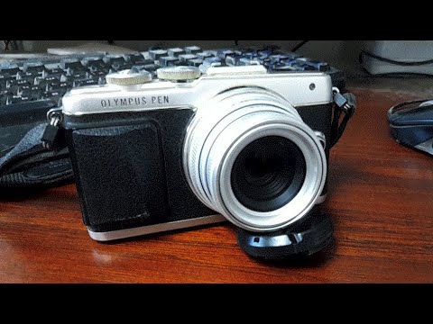 Видео: Olympus pen e pl7 Доработка китайского объектива
