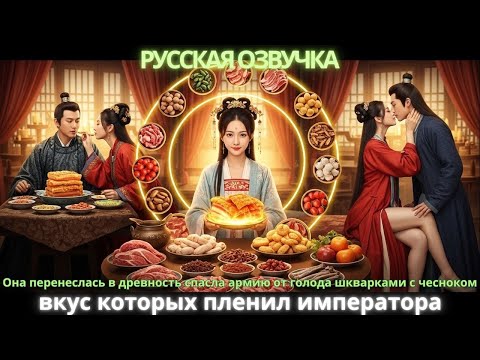 Видео: Она перенеслась древность спасла армию от голода шкварками с чесноком вкус которых пленил императора
