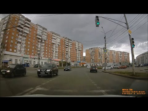 Видео: Нижний Новгород. Площадь Лядова- Комсомольская площадь - проспект Ленина - Автозаводский район.