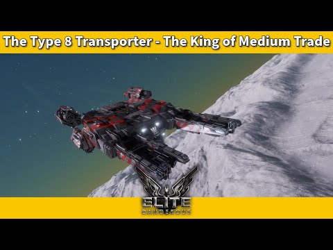 Видео: Транспортер Тип 8 — король средней торговли [Обзор Elite Dangerous Ship]