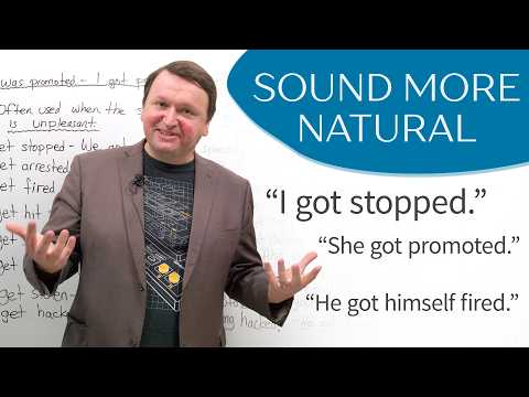 Видео: Ускоритель изучения английского языка! 20 пассивных фраз «GET»