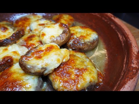 Видео: ГРИБЫ С СУЛУГУНИ НА КЕЦИ / MUSHROOMS WITH SULUGUNI CHEESE